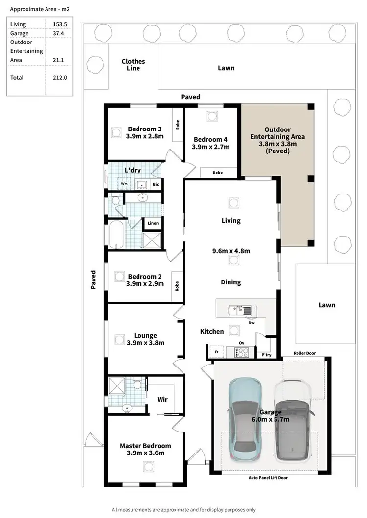 Floorplan of Homely house listing, 6 Derrick Street, Seaford Meadows SA 5169