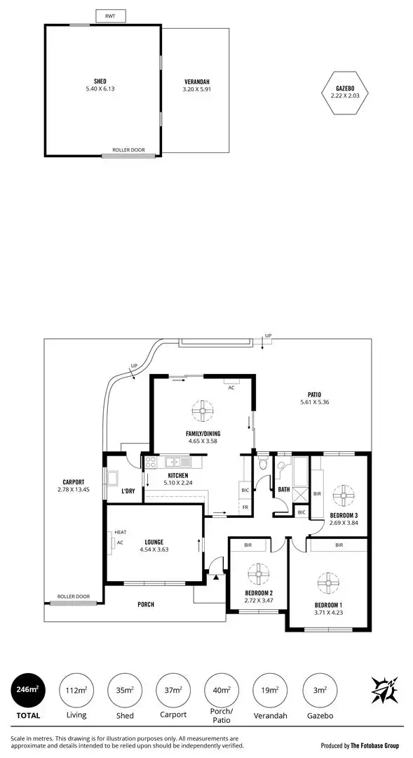 Floorplan of Homely house listing, 69 Ross Road, Hectorville SA 5073