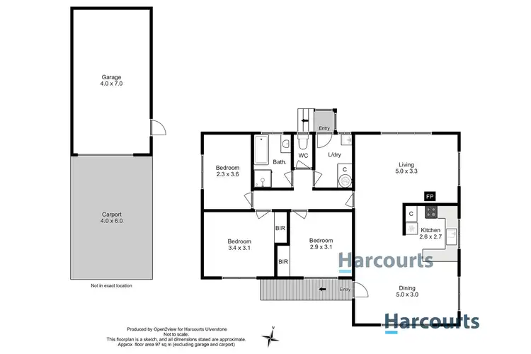 Floorplan of Homely house listing, 6 Jerling Street, West Ulverstone TAS 7315