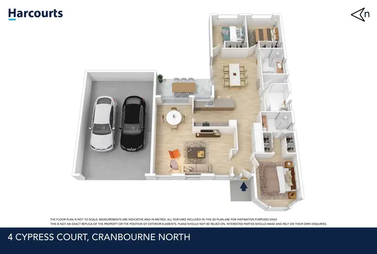 Floorplan of Homely house listing, 4 Cypress Court, Cranbourne North VIC 3977