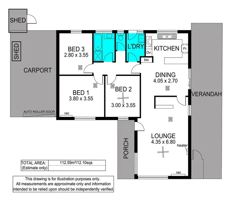 Floorplan of Homely house listing, 21 Shamrock Road, Hallett Cove SA 5158