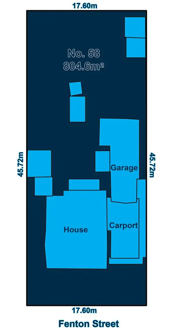 Floorplan of Homely house listing, 58 Fenton Ave, Christies Beach SA 5165