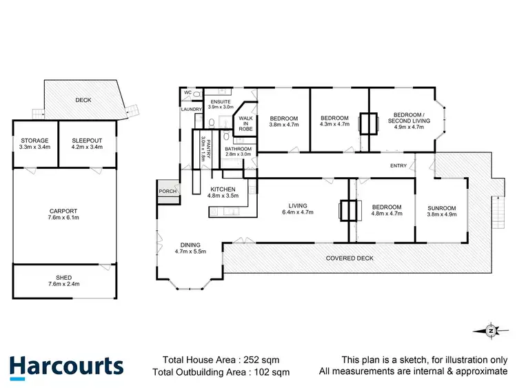 Floorplan of Homely house listing, 4462 Huon Highway, Port Huon TAS 7116