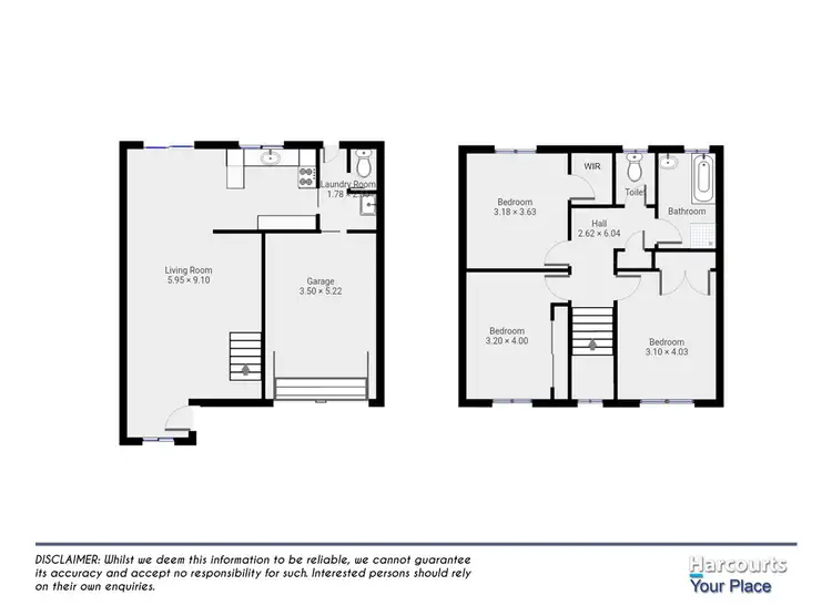 Floorplan of Homely townhouse listing, 4/11 Chapman Street, Werrington NSW 2747