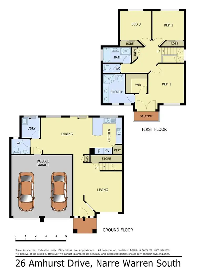 Floorplan of Homely house listing, 26 Amhurst Drive, Narre Warren South VIC 3805