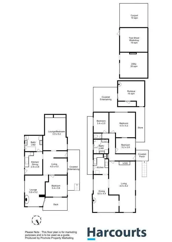 Floorplan of Homely house listing, 28 Twelfth Avenue, West Moonah TAS 7009