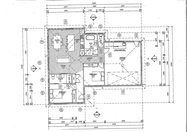 Floorplan of Homely unit listing, 2/14 Poynton Close, Turners Beach TAS 7315