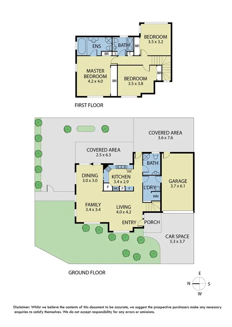 Floorplan of Homely townhouse listing, 66 William Street, Box Hill VIC 3128