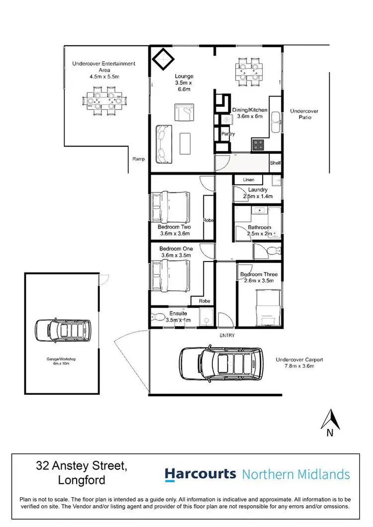 Floorplan of Homely house listing, 32 Anstey Street, Longford TAS 7301