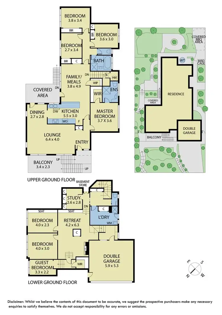 Floorplan of Homely house listing, 35 Montpellier Crescent, Templestowe Lower VIC 3107