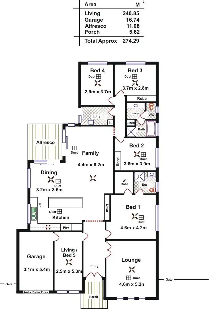 Floorplan of Homely house listing, 2 Petrel Court, Hewett SA 5118