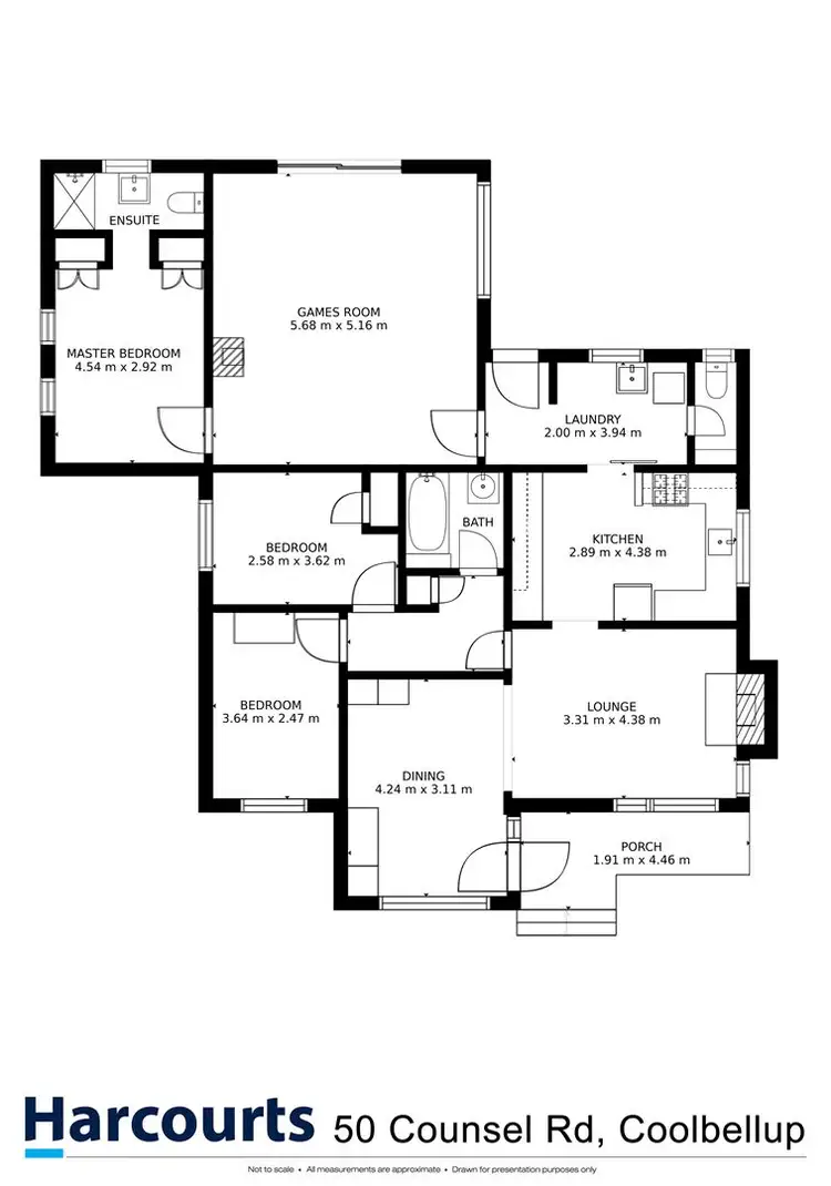 Floorplan of Homely house listing, 50 Counsel Road, Coolbellup WA 6163