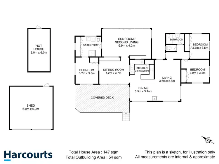 Floorplan of Homely house listing, 3 Chuter Street, Deep Bay TAS 7112