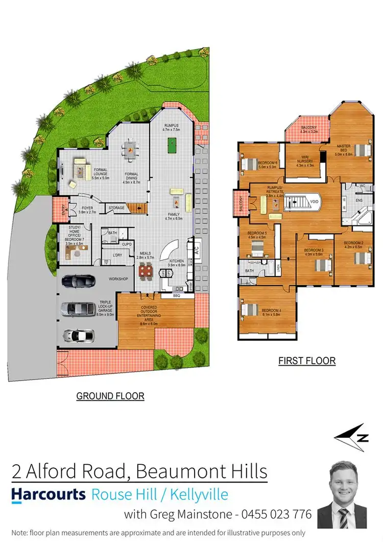Floorplan of Homely house listing, 2 Alford Road, Beaumont Hills NSW 2155