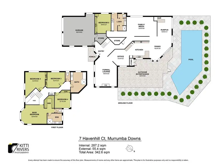 Floorplan of Homely house listing, 7 Havenhill Court, Murrumba Downs QLD 4503