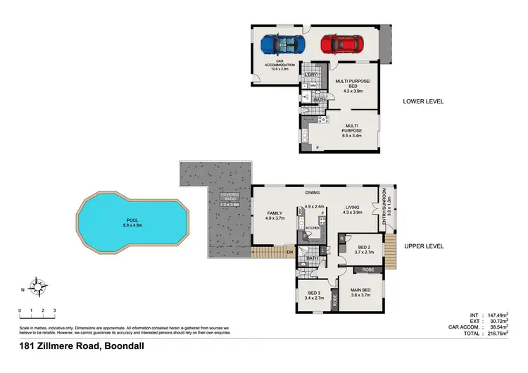 Floorplan of Homely house listing, 181 Zillmere Rd, Boondall QLD 4034