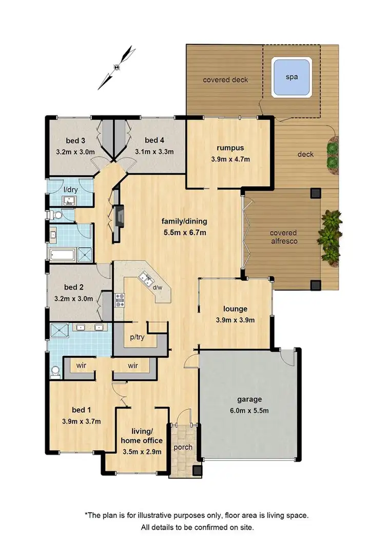Floorplan of Homely house listing, 119 Viewgrand Drive, Berwick VIC 3806