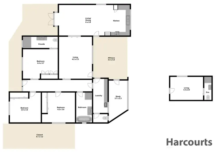 Floorplan of Homely house listing, 120 Commercial Road, Morwell VIC 3840