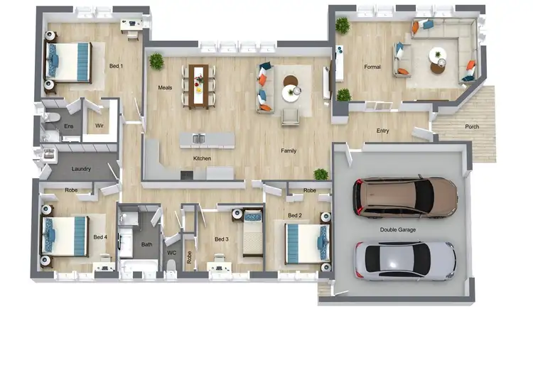 Floorplan of Homely house listing, 32 Eric Mawson Street, Harrison ACT 2914