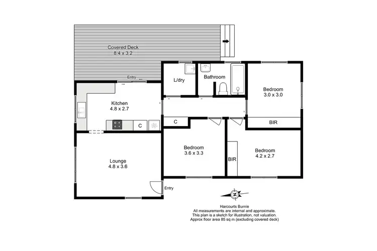 Floorplan of Homely house listing, 45 Madden Street, Acton TAS 7320