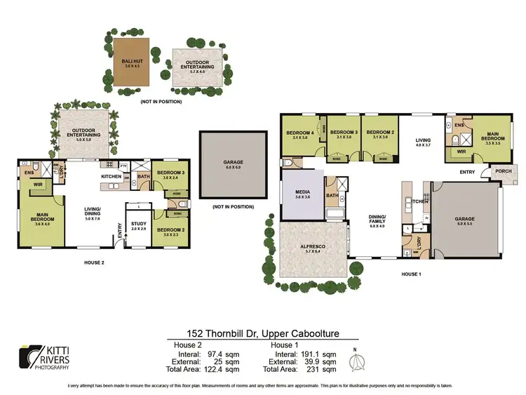 Floorplan of Homely house listing, 152 Thornbill Drive, Upper Caboolture QLD 4510