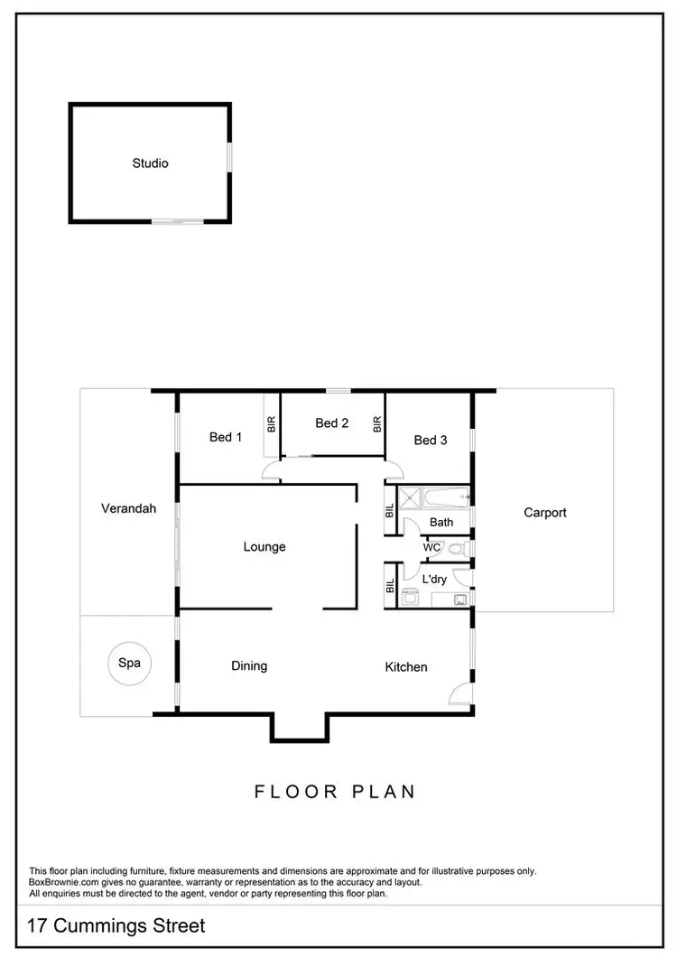 Floorplan of Homely house listing, 17 Cummings Street, Braitling NT 870