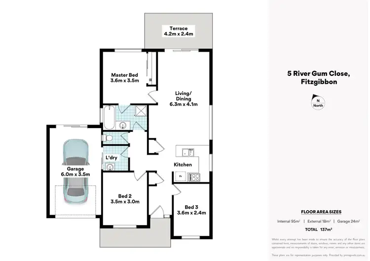 Floorplan of Homely house listing, 5 River Gum Close, Fitzgibbon QLD 4018