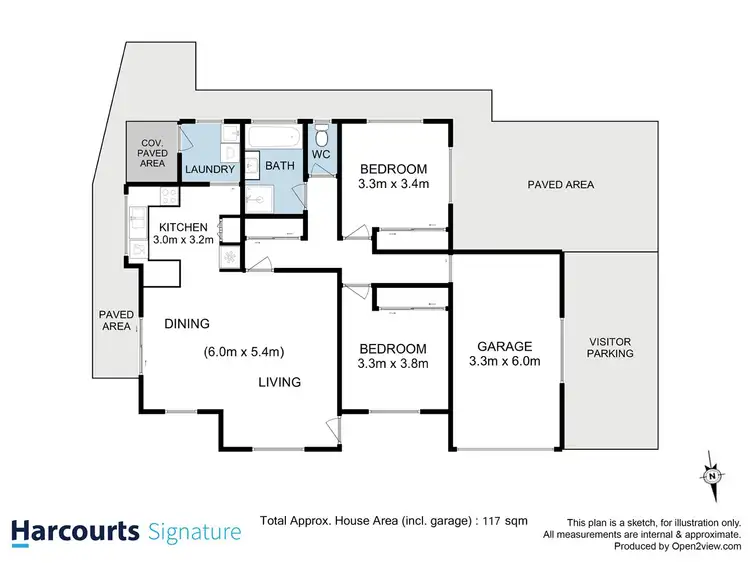 Floorplan of Homely villa listing, 4/14 Arthur Street, Sorell TAS 7172