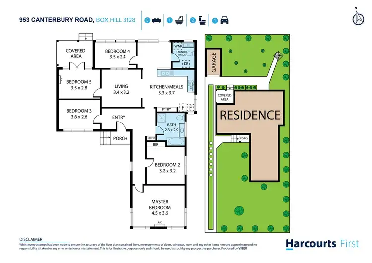 Floorplan of Homely house listing, 953 Canterbury Road, Box Hill VIC 3128