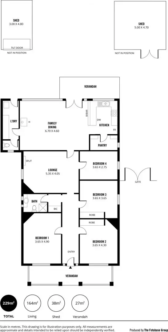 Floorplan of Homely house listing, 194 Sir Donald Bradman Drive, Cowandilla SA 5033