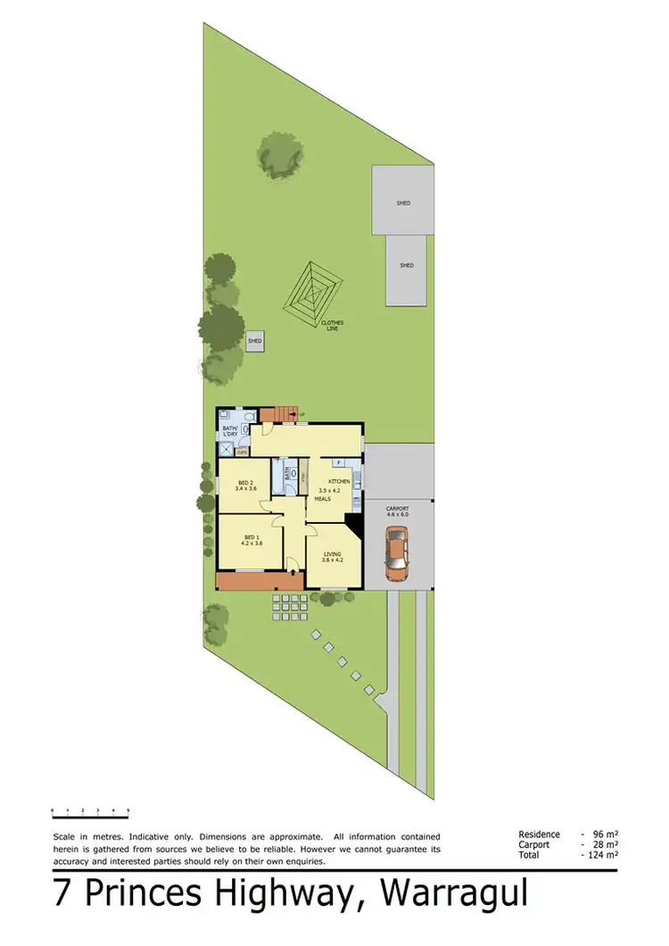 Floorplan of Homely house listing, 7 Princes Highway, Warragul VIC 3820