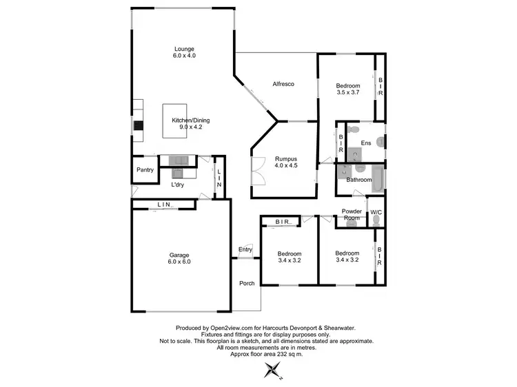 Floorplan of Homely house listing, 2 Jesamel Place, West Ulverstone TAS 7315