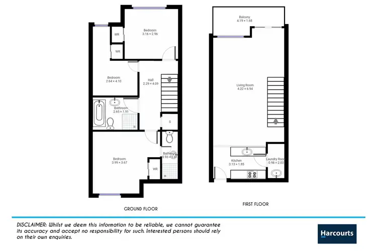Floorplan of Homely apartment listing, 303/80B Ropes Crossing Boulevard, Ropes Crossing NSW 2760
