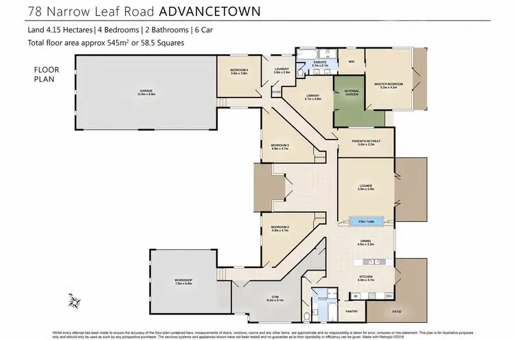 Floorplan of Homely house listing, 78 Narrowleaf Road, Advancetown QLD 4211