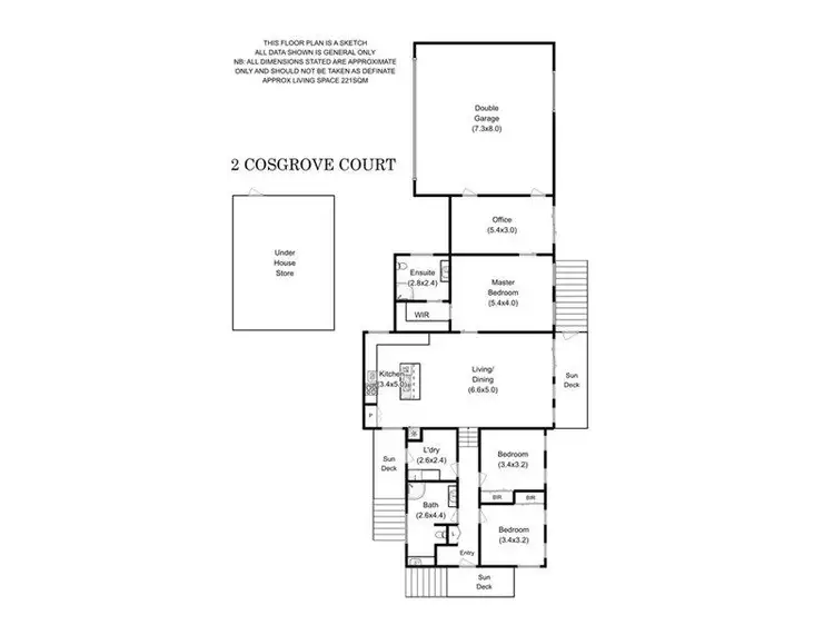 Floorplan of Homely house listing, 2 Cosgrove Court, Beauty Point TAS 7270