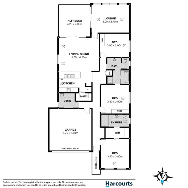 Floorplan of Homely house listing, 23 Blanche Parade, Hindmarsh Island SA 5214