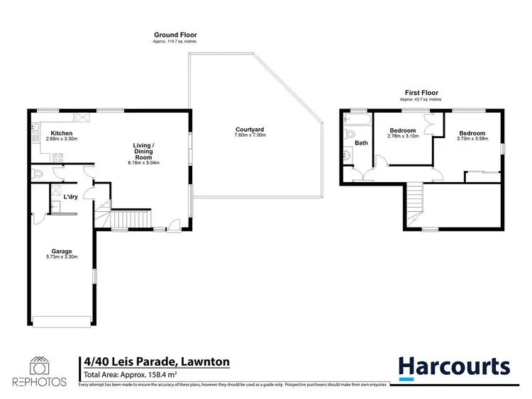 Floorplan of Homely unit listing, 4/40 Leis Parade, Lawnton QLD 4501