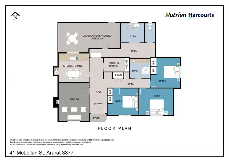Floorplan of Homely house listing, 41 McLellan Street, Ararat VIC 3377