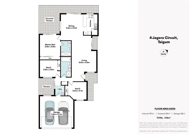 Floorplan of Homely house listing, 4 Jagera Circuit, Taigum QLD 4018