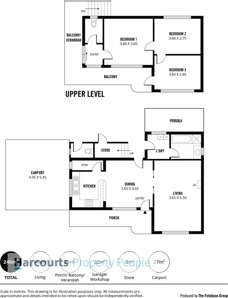 Floorplan of Homely house listing, 4 Bedford Street, Mansfield Park SA 5012