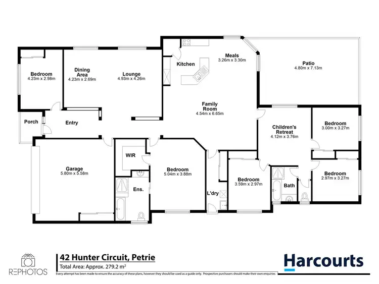 Floorplan of Homely house listing, 42 Hunter Circuit, Petrie QLD 4502
