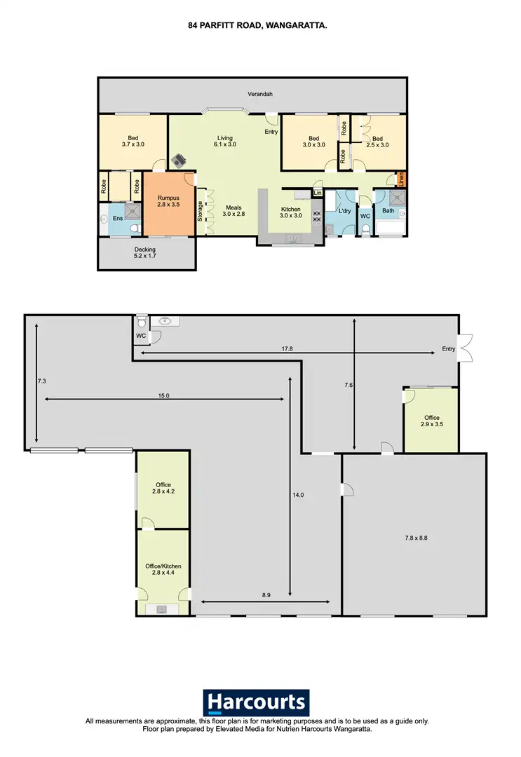 Floorplan of Homely house listing, Lot 2/84 Parfitt Road, Wangaratta VIC 3677