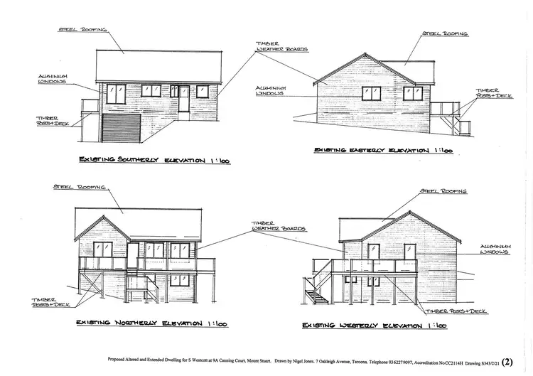 Floorplan of Homely house listing, 9A Canning Court, Mount Stuart TAS 7000