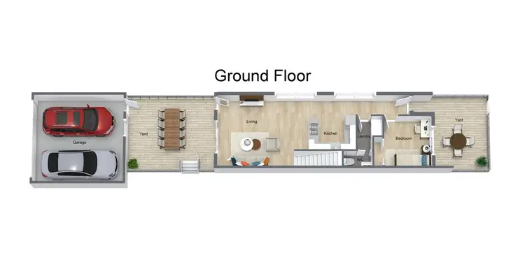 Floorplan of Homely townhouse listing, 9/101 O'Keefe Avenue, Moncrieff ACT 2914