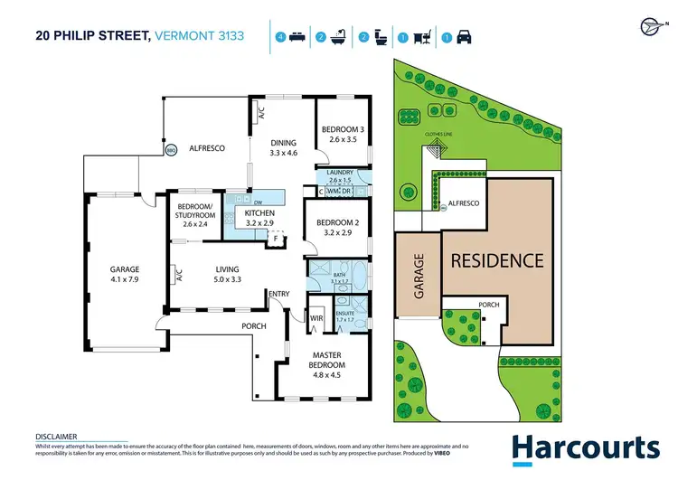 Floorplan of Homely house listing, 20 Philip Street, Vermont VIC 3133