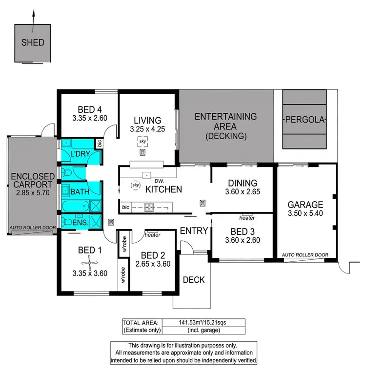 Floorplan of Homely house listing, 82 Sandison Road, Hallett Cove SA 5158