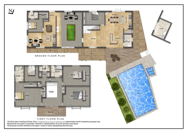 Floorplan of Homely house listing, 5 Nebraska Court, Oxenford QLD 4210