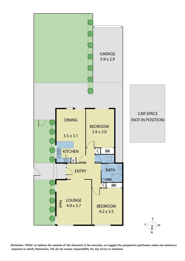 Floorplan of Homely unit listing, 3 Avon Street, Box Hill North VIC 3129