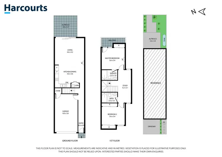 Floorplan of Homely townhouse listing, 18 Zephyr Close, Ringwood VIC 3134