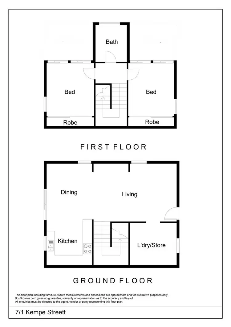 Floorplan of Homely unit listing, 7/1 Kempe Street, The Gap NT 870